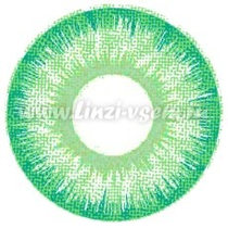 Карнавальные линзы Lensmam  Green Elf mini