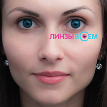 Цветные линзы EOS 211 Blue Фото