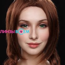 Цветные линзы EOS 203 Green Фото 3