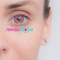 Цветные линзы EOS 203 Pink Фото 5